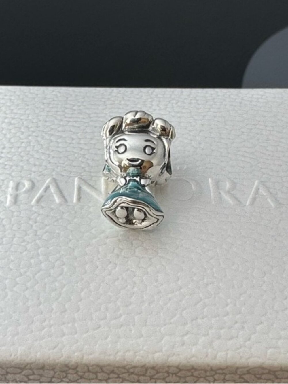 Pandora Disney Cinderella Dress Princess 925 Ale with CZ Charm